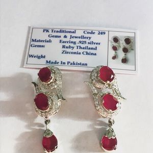 Ruby Earrings
